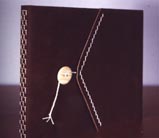 7 inch x 9 inch leather album